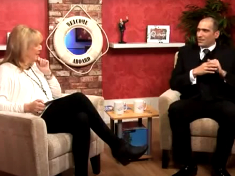 Debbie Jones Interviews Magician Brian Role On Cruising With The Stars Magician Malta