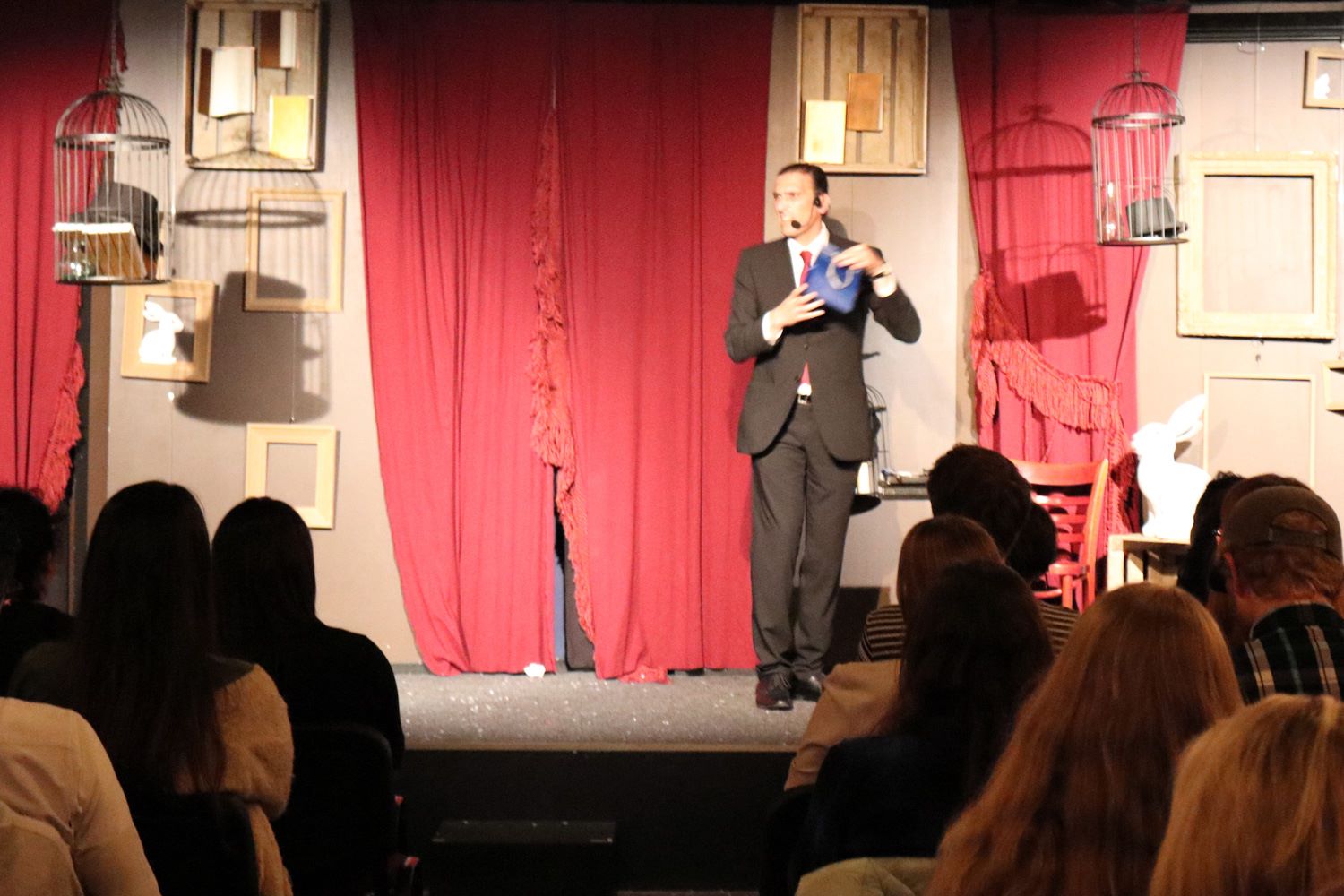 Magician Brian Role performs in Amsterdam at the Amsterdam Magic Show - Magician Malta