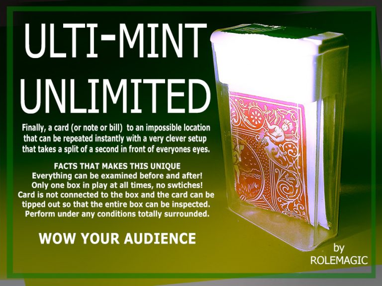 Ulti-Mint Unlimited WOW Your Auidence