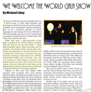Magician Malta Gala Show - MUM Magic Magazine Feature