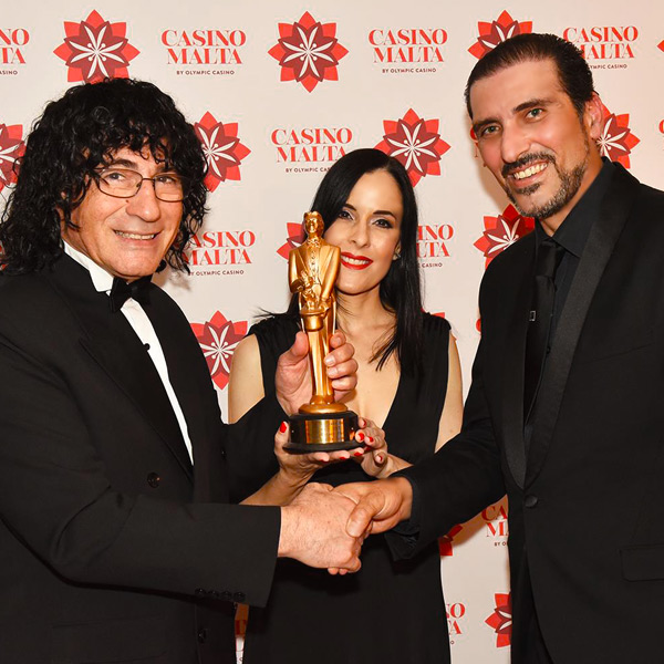 Malta Magician receives highest award in Magic - Merlin Magic Award Magician Malta