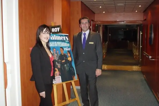 Brian Role and Lola Palmer of Cruise Ship Magic Show - Magician Malta #magicianmalta