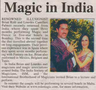 Magic in India