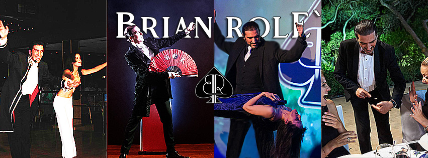 Brian Role` International Magician Malta Credits